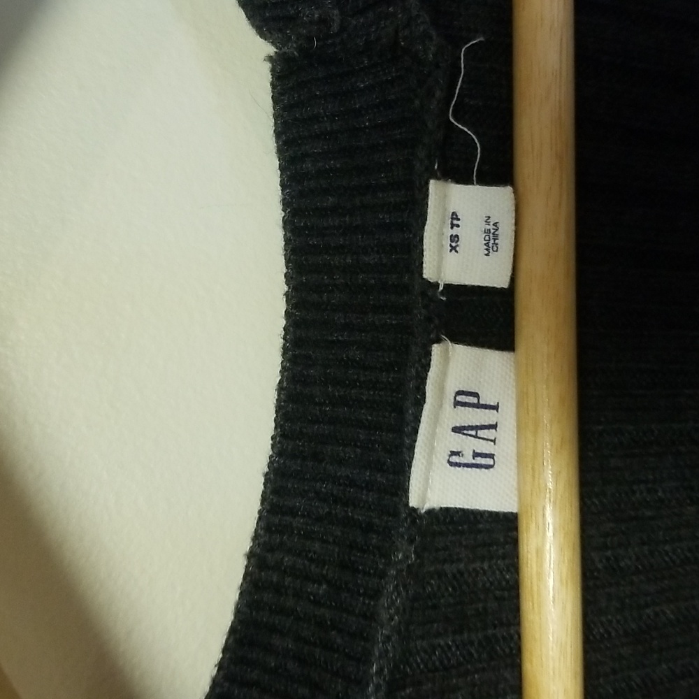 Gap Ribbed Merino Open Front Cardigan - Picture 6 of 7
